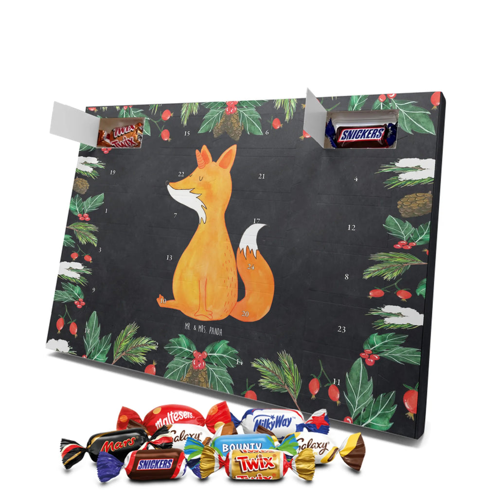 Chocolate advent calendar unicorn Wish foxes, fox horns
