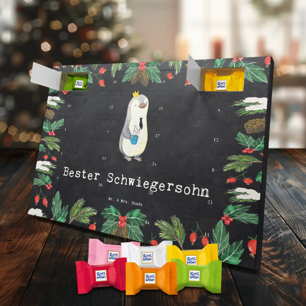 Chocolate advent calendar penguin Best son in law gift, birthday, gift idea, birthday present, giving, thank you, for, make you happy, gift tip, Son-in-law, daughter, wedding, by marriage, son&#39;s wife, wife, marriage