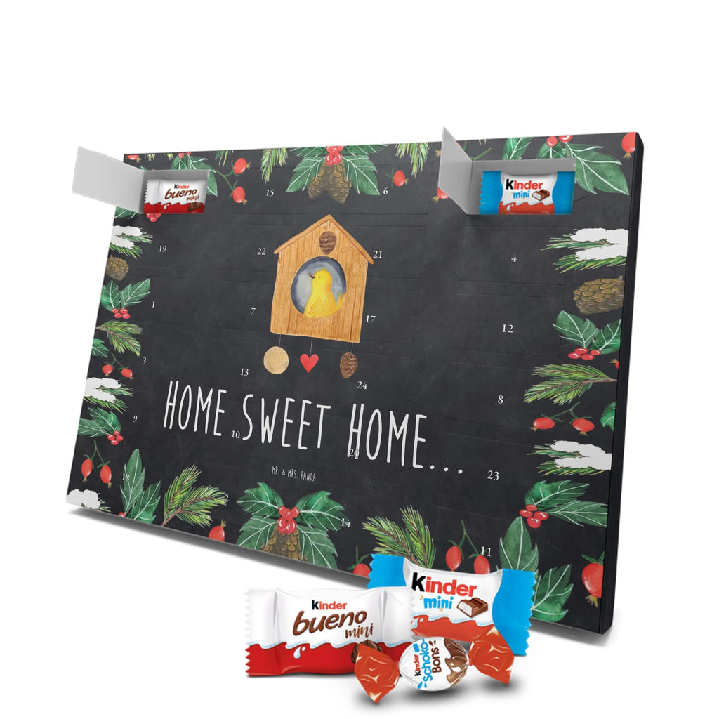 Chocolate advent calendar birdhouse Home gift ideas, gifts, small animals, good mood, cute, funny sayings, cute animal motives, hand drawn, special gifts, card, animal lover, gift, moving out, birdhouse, bird, moving in, house building, moving gift