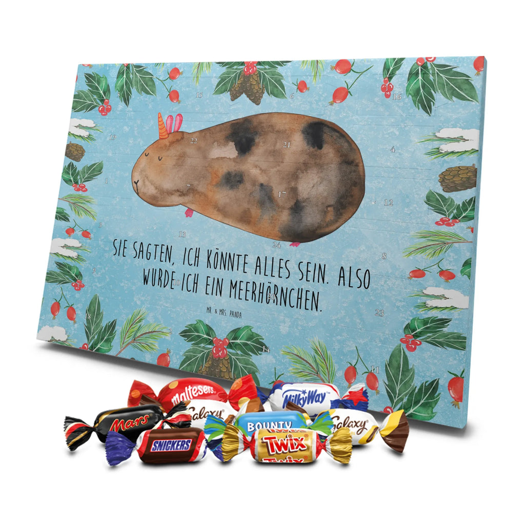 Chocolate advent calendar unicorn Guinea pig guinea pig, squirrels