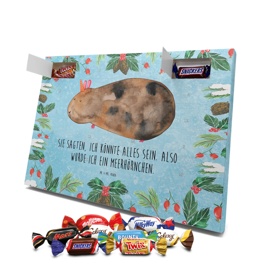 Chocolate advent calendar unicorn Guinea pig guinea pig, squirrels