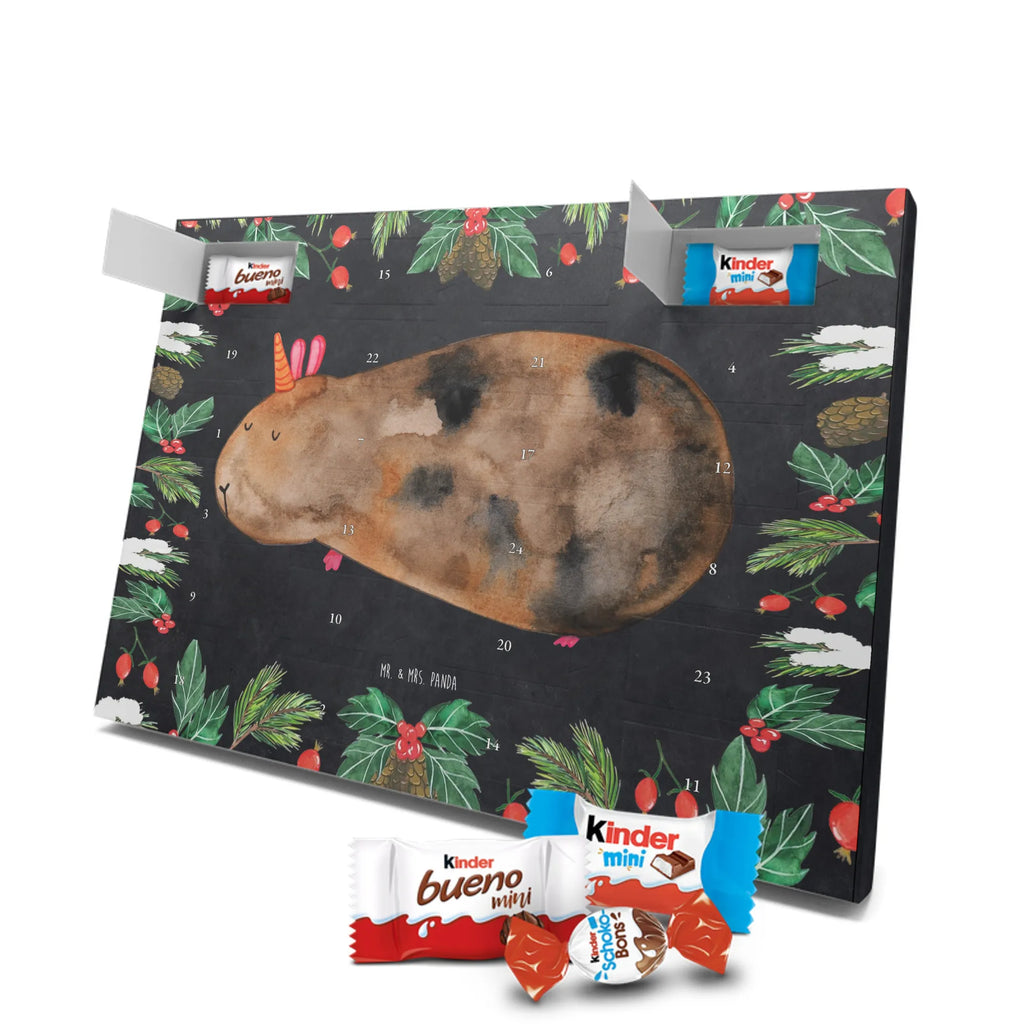 Chocolate advent calendar unicorn Guinea pig guinea pig, squirrels