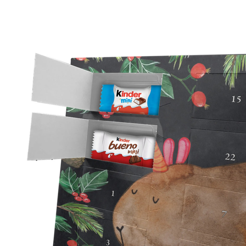 Chocolate advent calendar unicorn Guinea pig guinea pig, squirrels