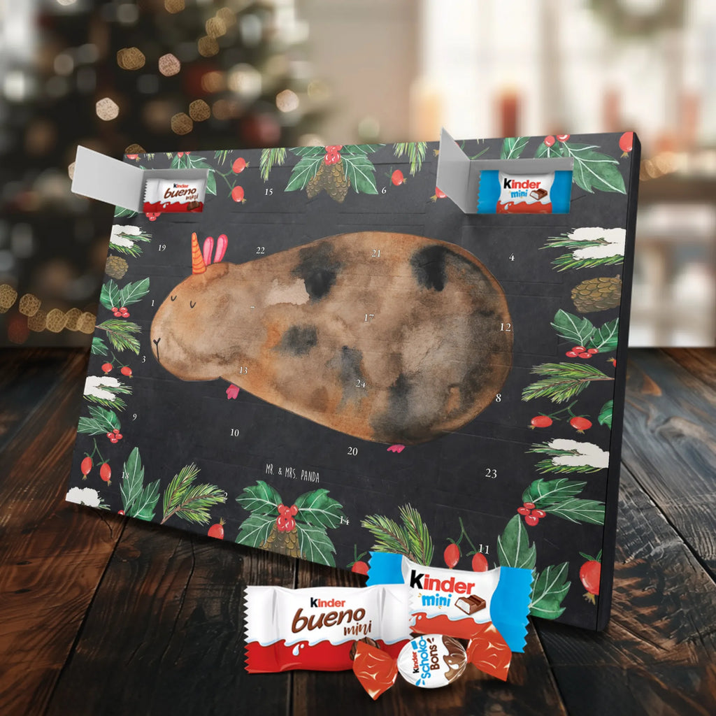 Chocolate advent calendar unicorn Guinea pig guinea pig, squirrels