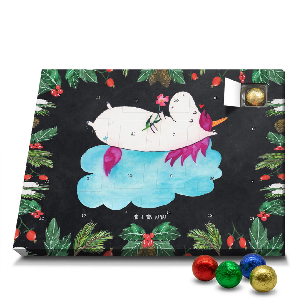 Chocolate advent calendar unicorn In love girlfriend gift, Love Proof, cloud, Girlfriend present