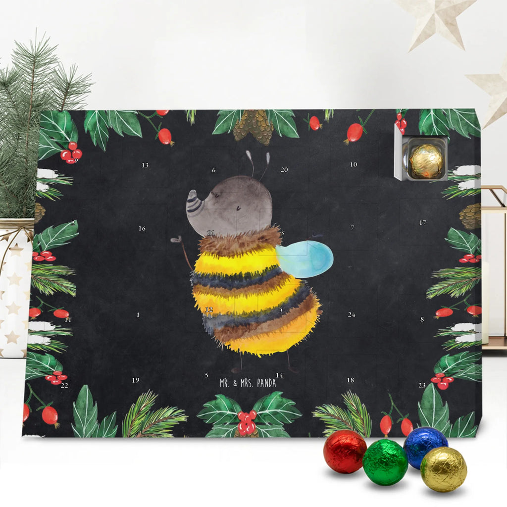 Chocolate advent calendar bumblebee fluffy gift ideas, gifts, small animals, good mood, cute, funny sayings, cute animal motives, hand drawn, special gifts, card, animal lover, Fluffy, Bumblebee, Nature, Flower