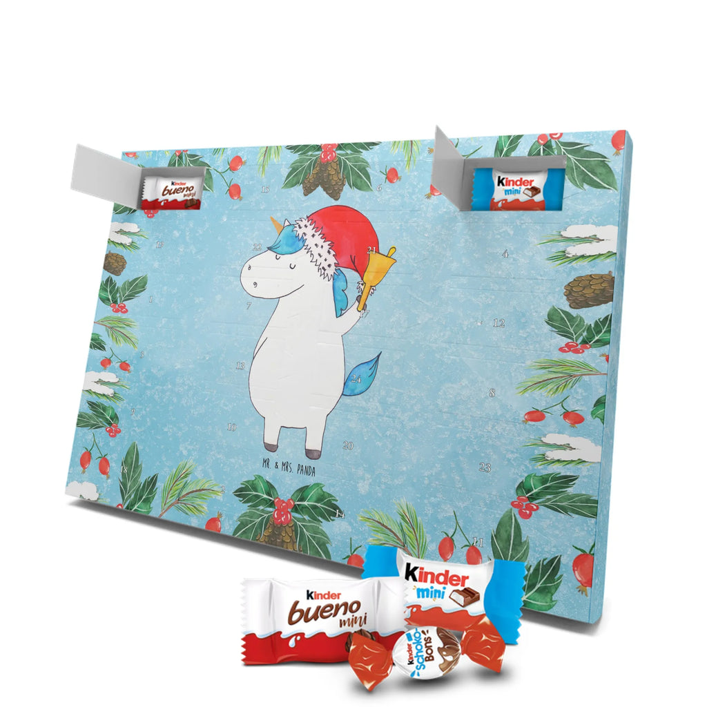 Chocolate advent calendar unicorn Santa Claus fairy dust, santa claus, chocolate, santa, wish list, gift, christmas present