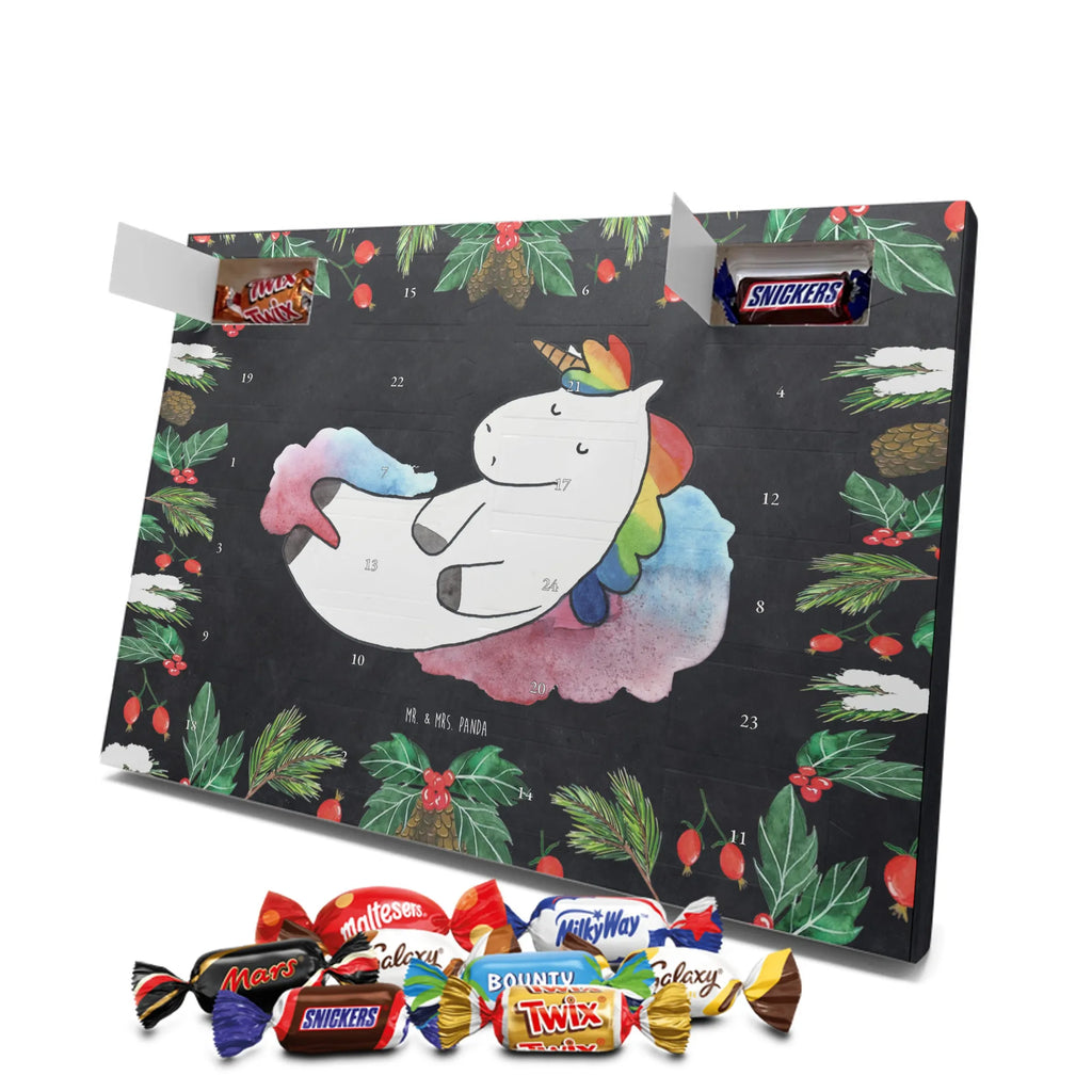 Chocolate advent calendar unicorn cloud 7 witty, faith, people, gift, reality, in love