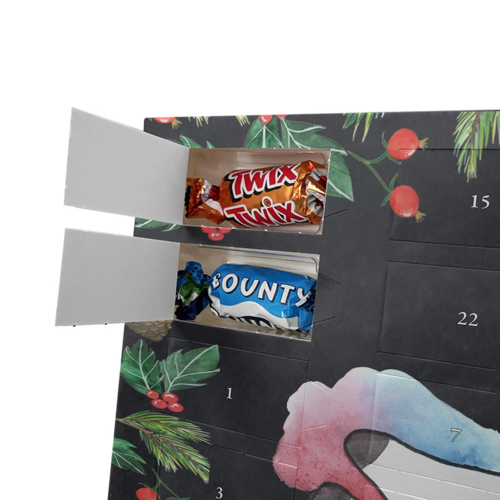 Chocolate advent calendar unicorn cloud 7 witty, faith, people, gift, reality, in love