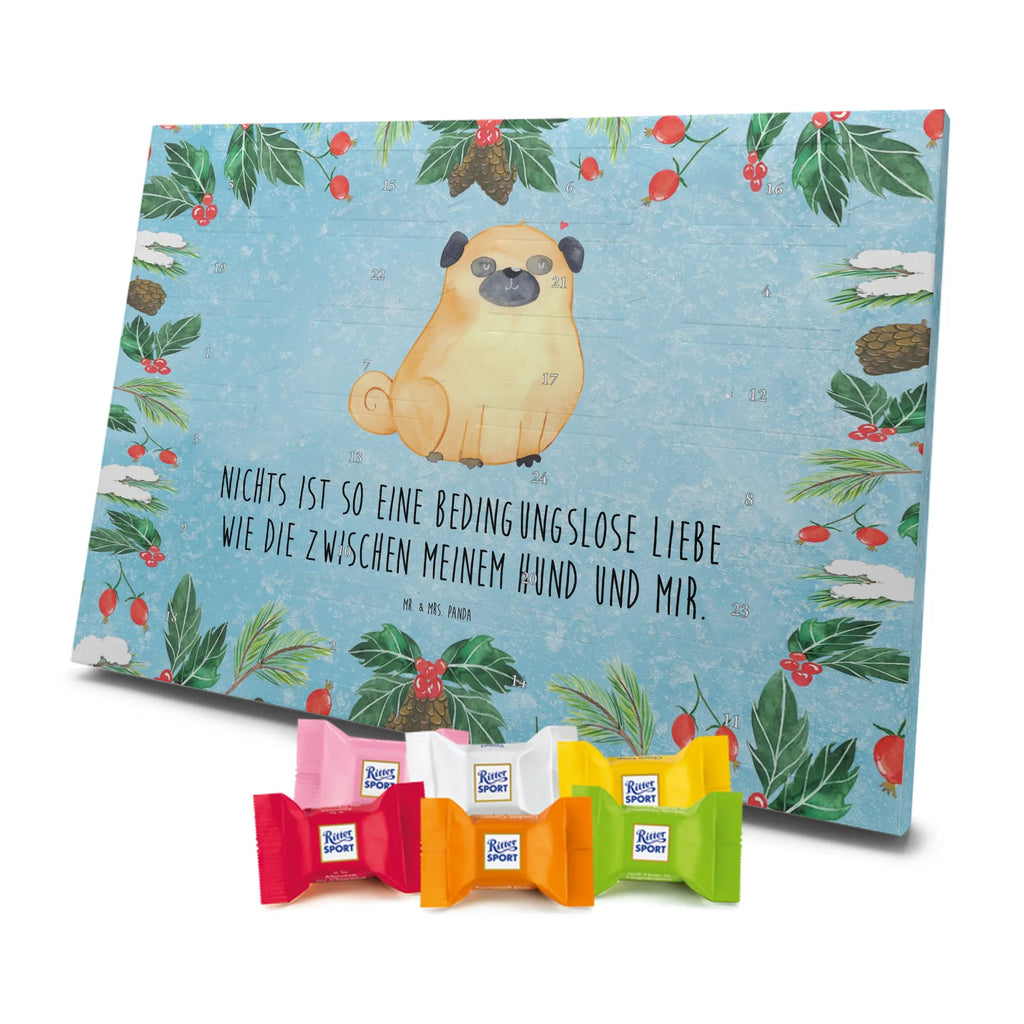Chocolate advent calendar Pug mutt, dog sayings, love dogs, dog mama, funny gifts for dog owners, woof, what do you give a dog lover, dog breed, Christmas gifts for dogs, gifts for dogs, bag with dog print, love for dogs, hound, dog decorative items, Pug, dog love