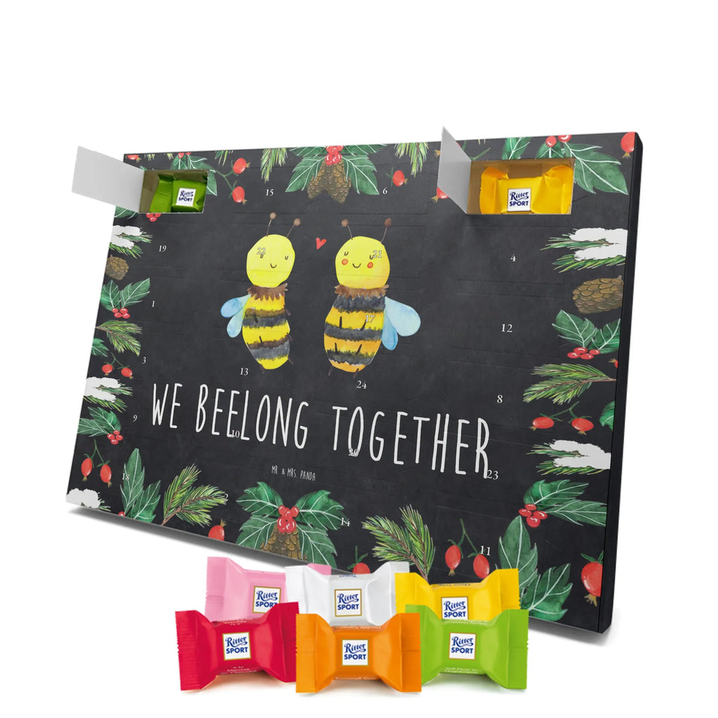 Chocolate advent calendar bee In love bumblebee, wasp