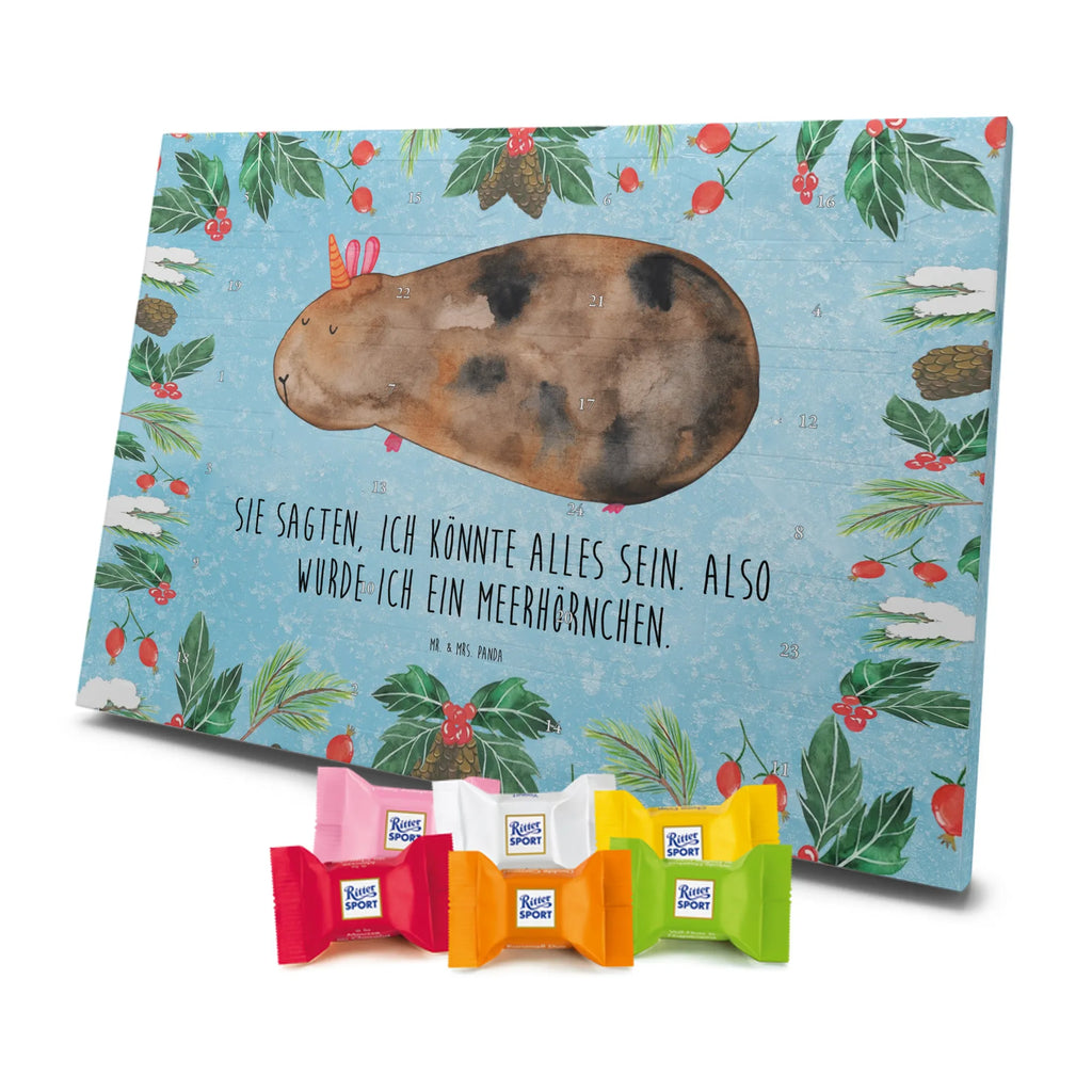 Chocolate advent calendar unicorn Guinea pig guinea pig, squirrels