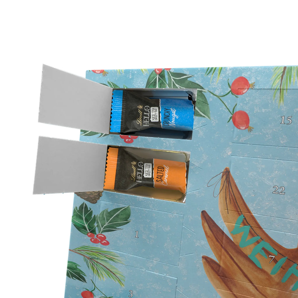 Chocolate advent calendar robin Christmas Christmas time, snow, Christmas greeting, Christmas motif, Merry Christmas, Christmas Eve, bird