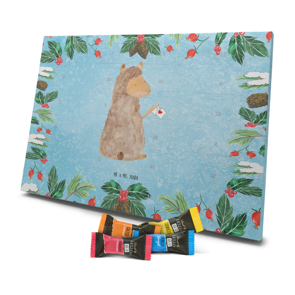 Chocolate advent calendar alpaca banner pako, camel, llama, animal, alpaca, favourite animal, Peru, alpacas, Alpaca, llamas