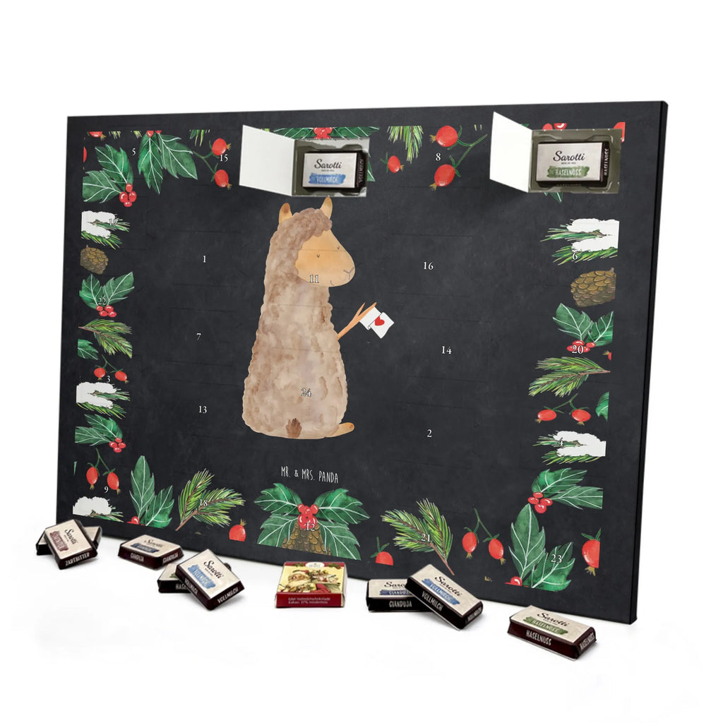 Chocolate advent calendar alpaca banner pako, camel, llama, animal, alpaca, favourite animal, Peru, alpacas, Alpaca, llamas