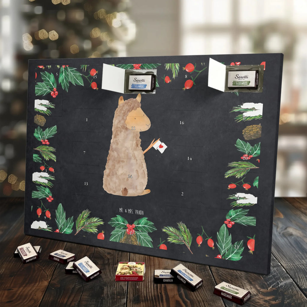 Chocolate advent calendar alpaca banner pako, camel, llama, animal, alpaca, favourite animal, Peru, alpacas, Alpaca, llamas