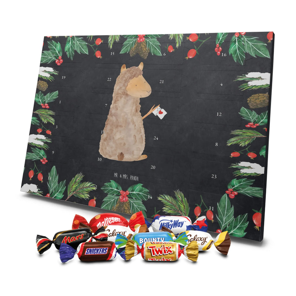Chocolate advent calendar alpaca banner pako, camel, llama, animal, alpaca, favourite animal, Peru, alpacas, Alpaca, llamas