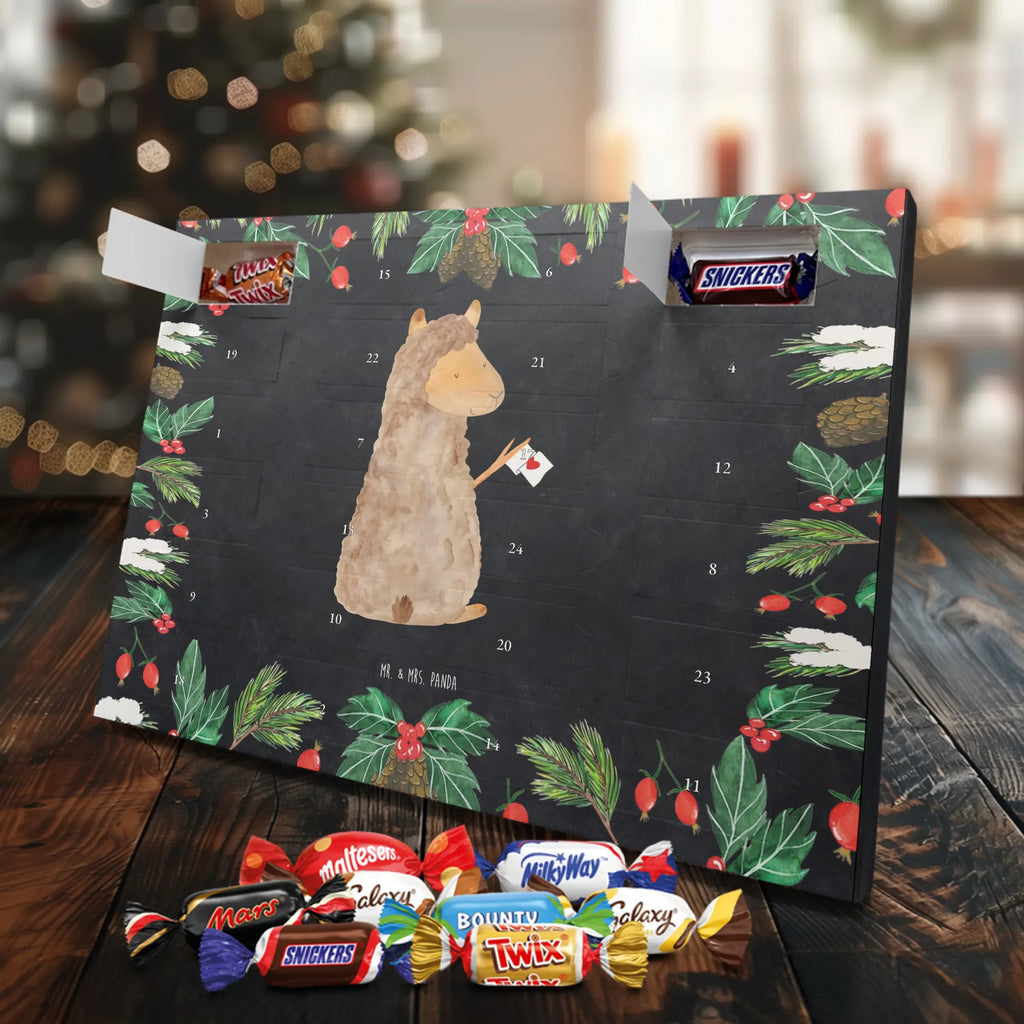 Chocolate advent calendar alpaca banner pako, camel, llama, animal, alpaca, favourite animal, Peru, alpacas, Alpaca, llamas