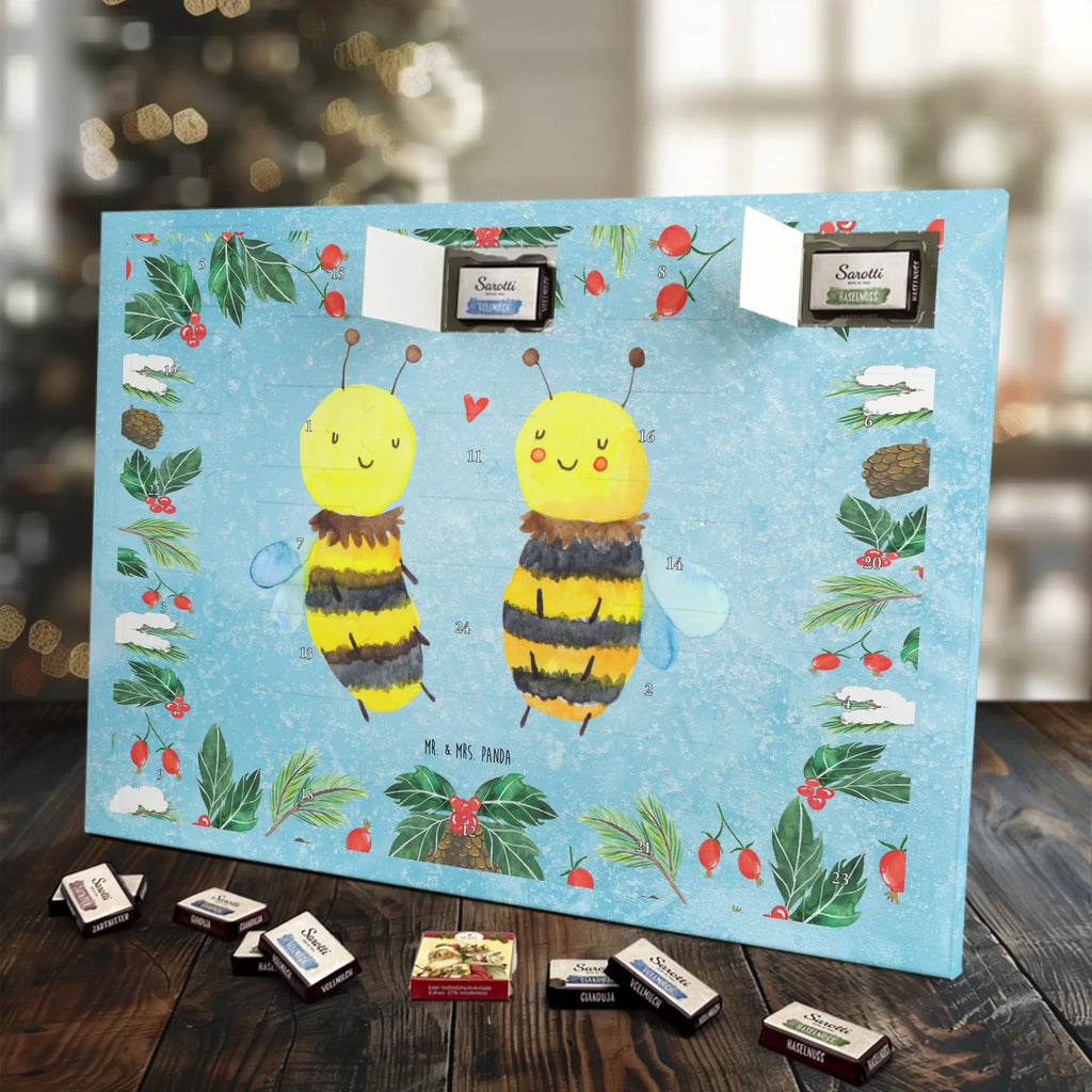 Chocolate advent calendar bee In love bumblebee, wasp