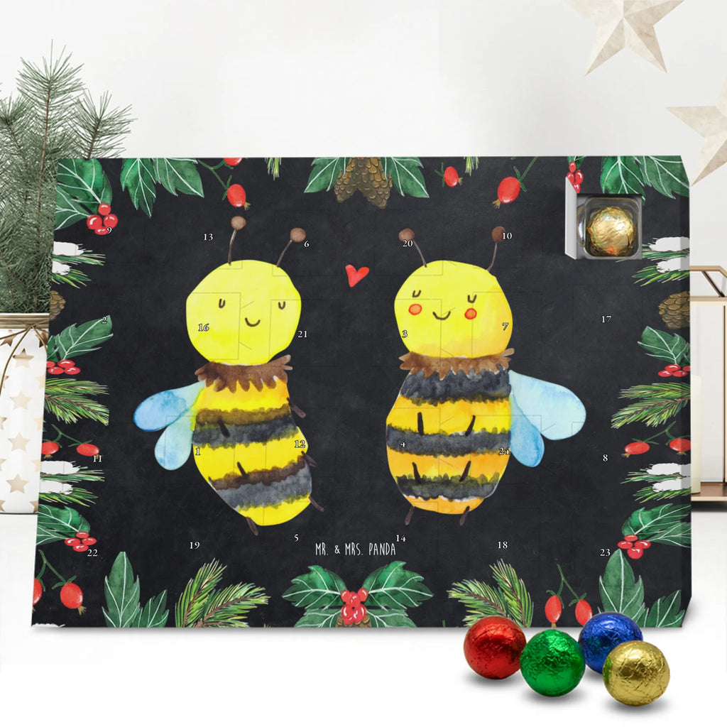 Chocolate advent calendar bee In love bumblebee, wasp
