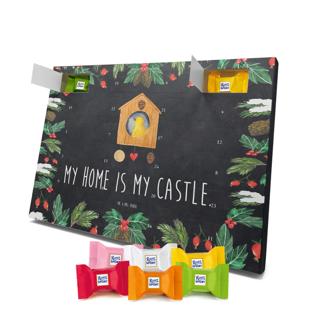 Chocolate advent calendar Bird House gift ideas, gifts, small animals, good mood, cute, funny sayings, cute animal motives, hand drawn, special gifts, card, animal lover, birds, Bird, apartment, our house, favorite place, birdhouse