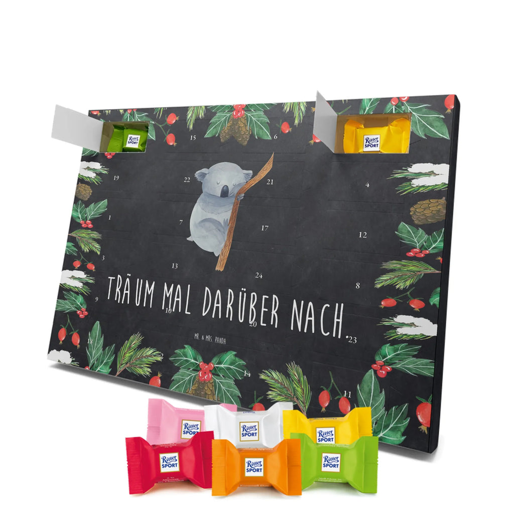Chocolate advent calendar koala gift ideas, gifts, small animals, good mood, cute, funny sayings, cute animal motives, hand drawn, special gifts, card, animal lover, dream, bedroom, dreamland, sleeping, koala bear