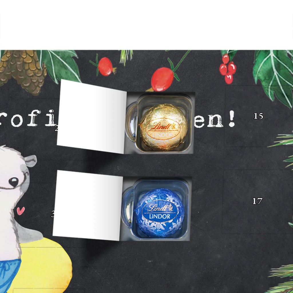 Chocolate advent calendar Physiotherapist Passion gift, sayings, gift idea, best, farewell gift, passing exam, anniversary, retirement, promotion, job start, profession