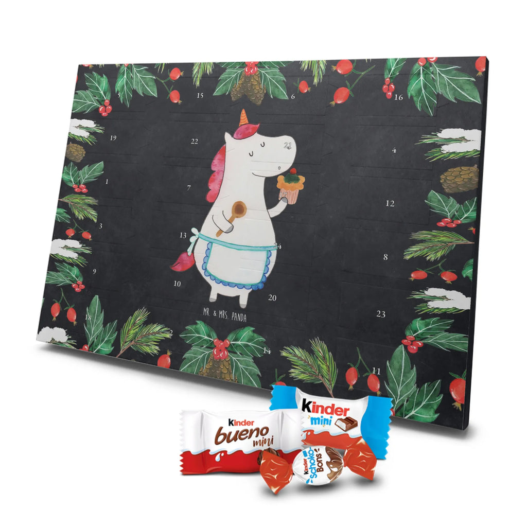 Chocolate advent calendar unicorn Kitchen baker present, cake, bake, hobby cook, dreaming, dreamer, Baker gift, cook, pie