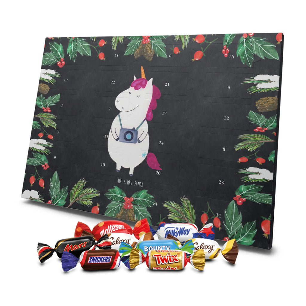 Chocolate advent calendar unicorn photographer Holiday, Photography, Photographer, Camera, Photographer gift, Traveler gift