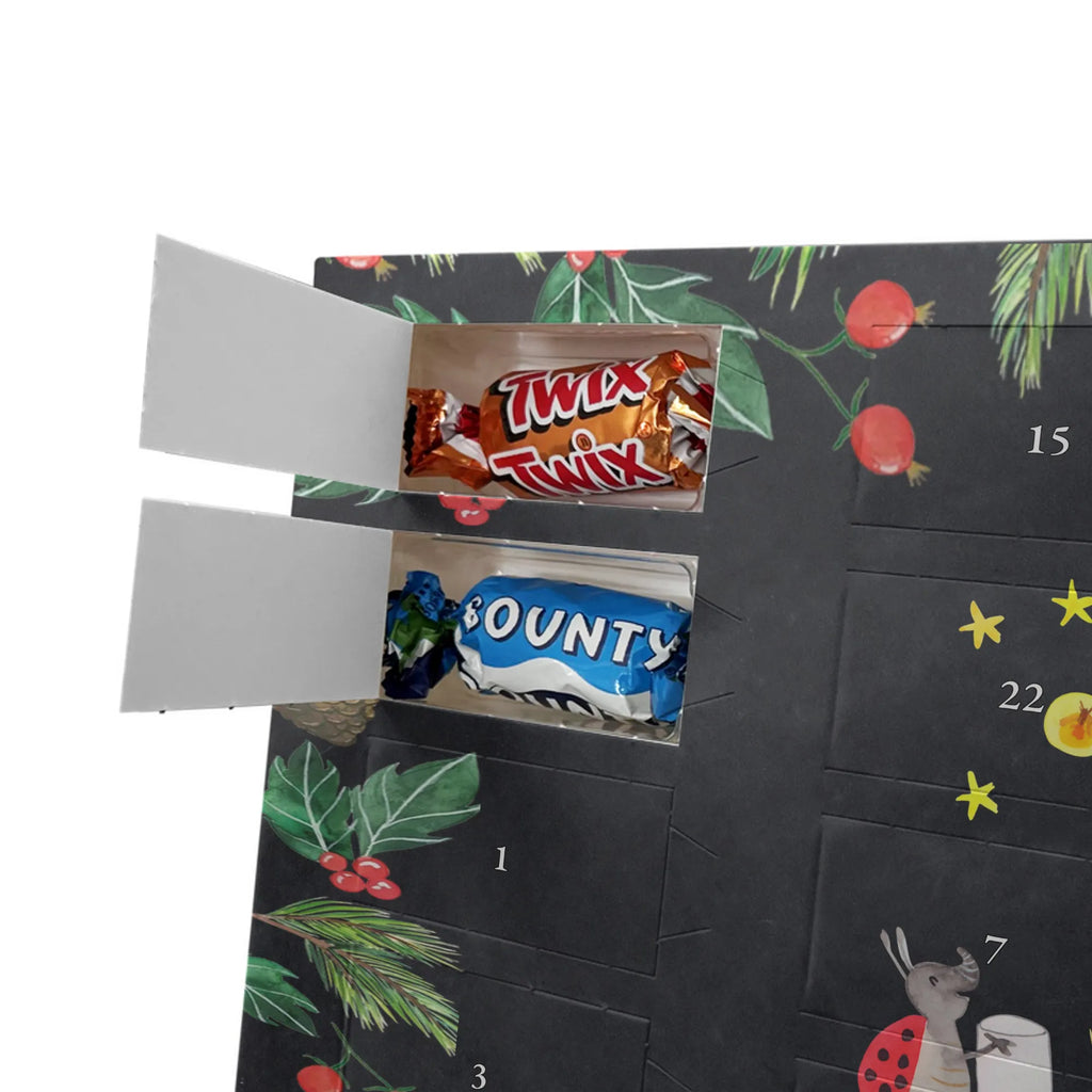 Chocolate advent calendar Bear & Ladybird campfire cuddly toy, teddy bear, Campfire