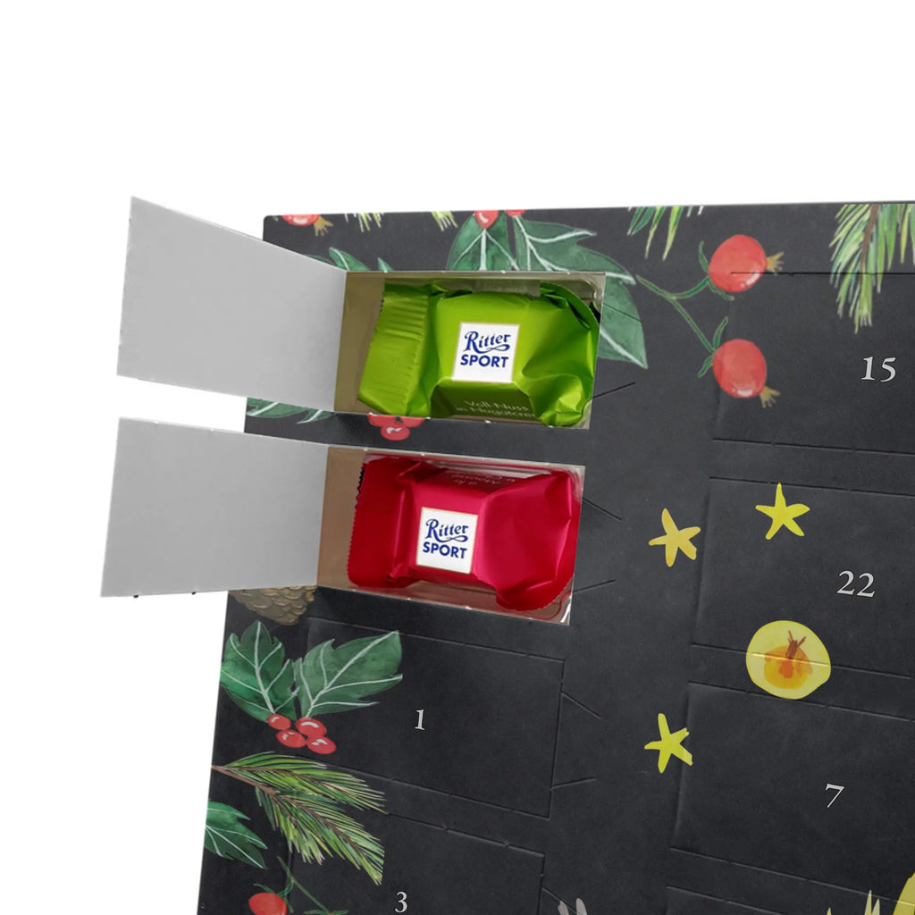 Chocolate advent calendar Bear & Ladybird campfire cuddly toy, teddy bear, Campfire