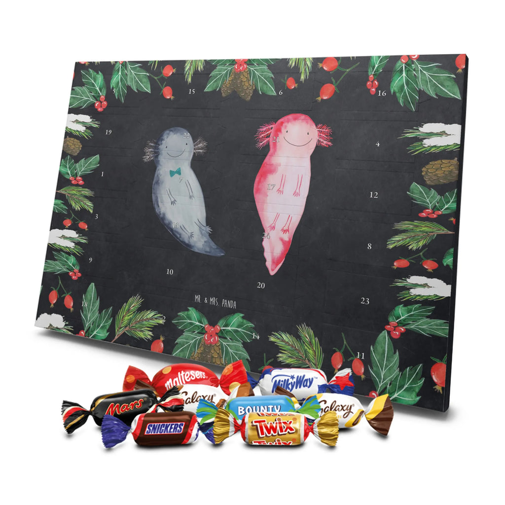 Chocolate advent calendar axolotl Love Loving, Marriage, Proposal of marriage, anniversary gift, Together, Love gift, gift for her, gift for him, Two, Valentine&#39;s Day Gift for Women Love Gift Anniversary Wedding Anniversary Party Favor Gift for Girlfriend Gift for Partner Boyfriend Gift Token of Love for Men for Husband