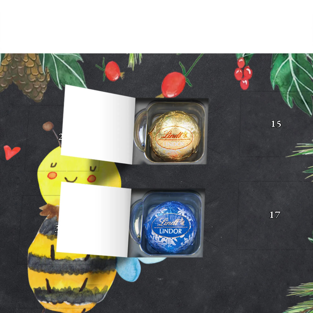 Chocolate advent calendar bee In love bumblebee, wasp