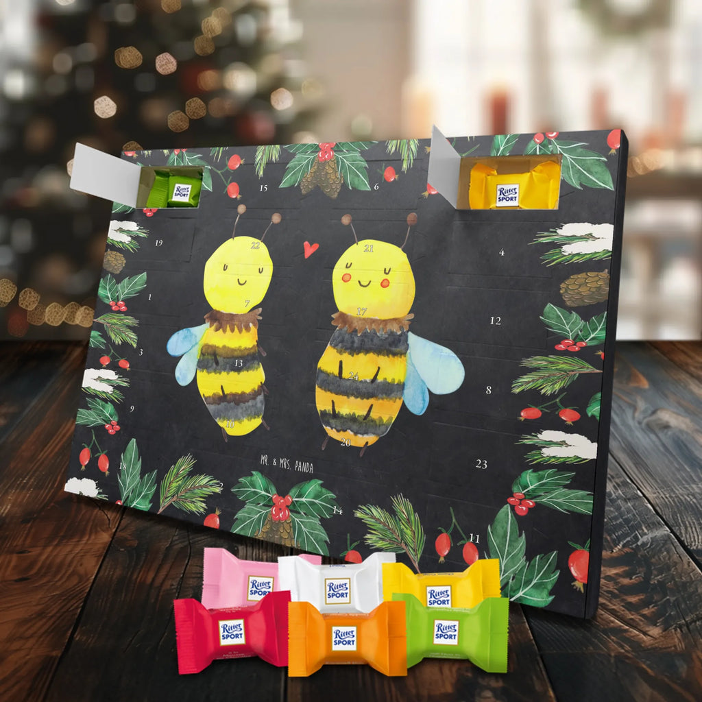 Chocolate advent calendar bee In love bumblebee, wasp