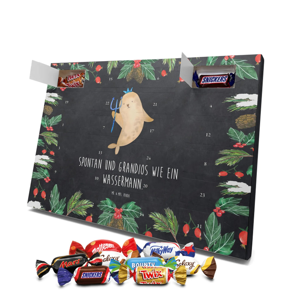 Chocolate advent calendar Star sign Aquarius date of birth, month of birth, constellations, birthdays, astrology, birthday january, aquarius zodiac sign, merman, aquarius gift, birthday february, gift february, sea gift, gift january