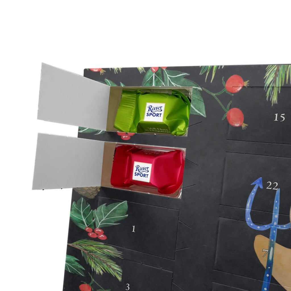 Chocolate advent calendar Star sign Aquarius date of birth, month of birth, constellations, birthdays, astrology, birthday january, aquarius zodiac sign, merman, aquarius gift, birthday february, gift february, sea gift, gift january