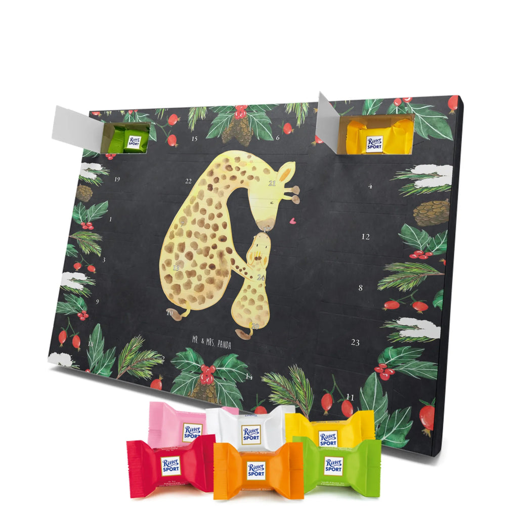 Chocolate advent calendar giraffe child Africa, favourite person, mother, daughter, son, mum, child