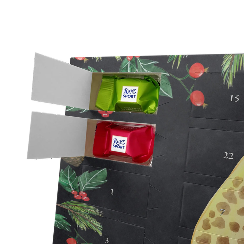 Chocolate advent calendar giraffe child Africa, favourite person, mother, daughter, son, mum, child
