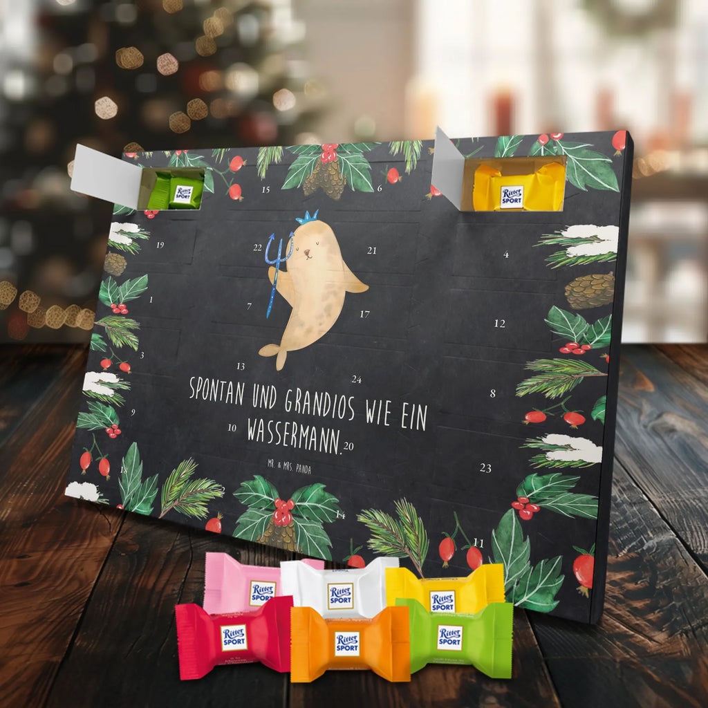 Chocolate advent calendar Star sign Aquarius date of birth, month of birth, constellations, birthdays, astrology, birthday january, aquarius zodiac sign, merman, aquarius gift, birthday february, gift february, sea gift, gift january