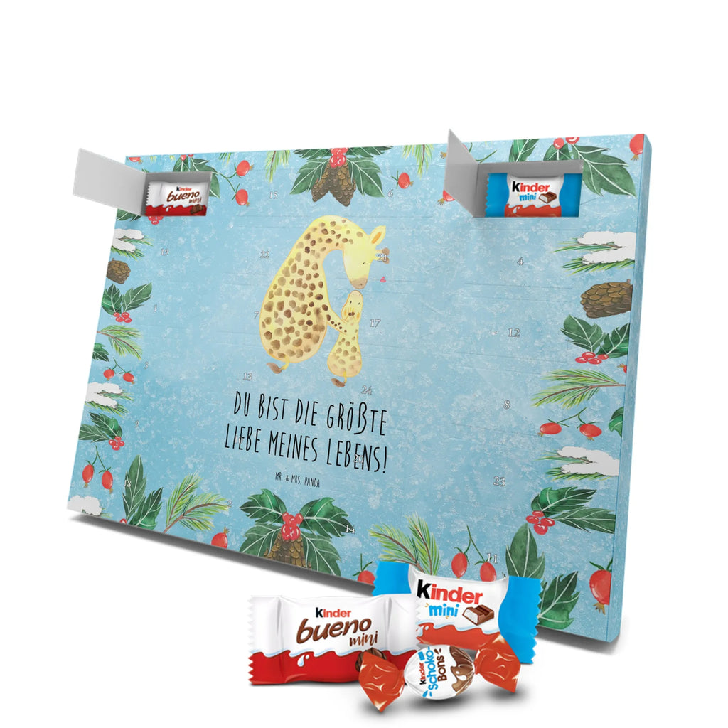 Chocolate advent calendar giraffe child Africa, favourite person, mother, daughter, son, mum, child