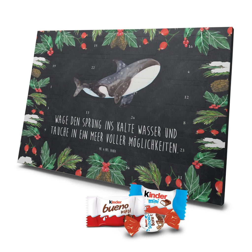 Chocolate advent calendar Orca manatee, vacation, aquatic animals, deep sea, underwater animals, seafood fans, underwater world, seafood posters, seafood decoration, whale, reef, water world, lobster, sea urchin, gift ideas, shrimp, narwhal, corals, gifts for seafood lovers, platypus, crocodile, shells, Seafood, ocean, self-love, new start, work, killer whale, opportunities