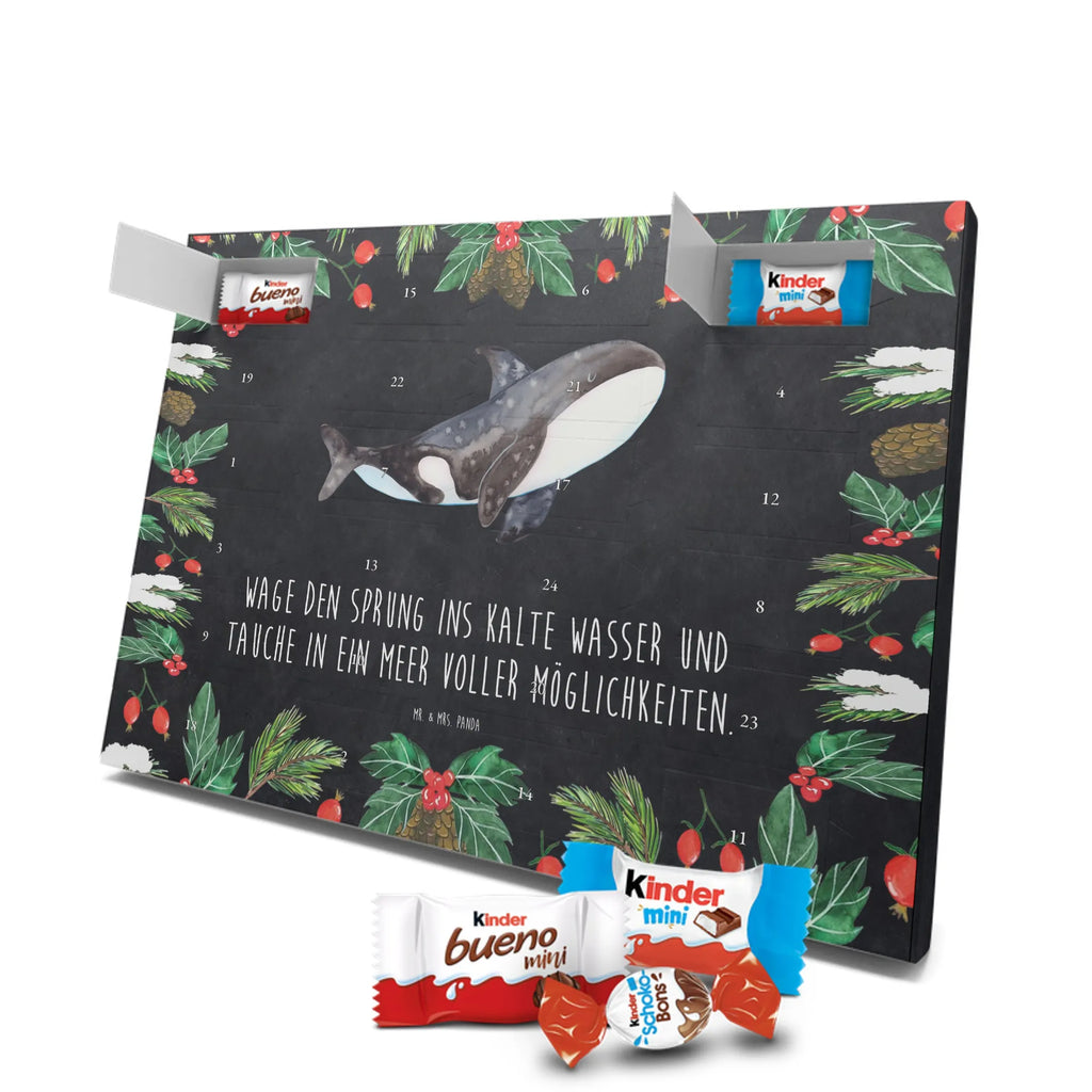 Chocolate advent calendar Orca manatee, vacation, aquatic animals, deep sea, underwater animals, seafood fans, underwater world, seafood posters, seafood decoration, whale, reef, water world, lobster, sea urchin, gift ideas, shrimp, narwhal, corals, gifts for seafood lovers, platypus, crocodile, shells, Seafood, ocean, self-love, new start, work, killer whale, opportunities