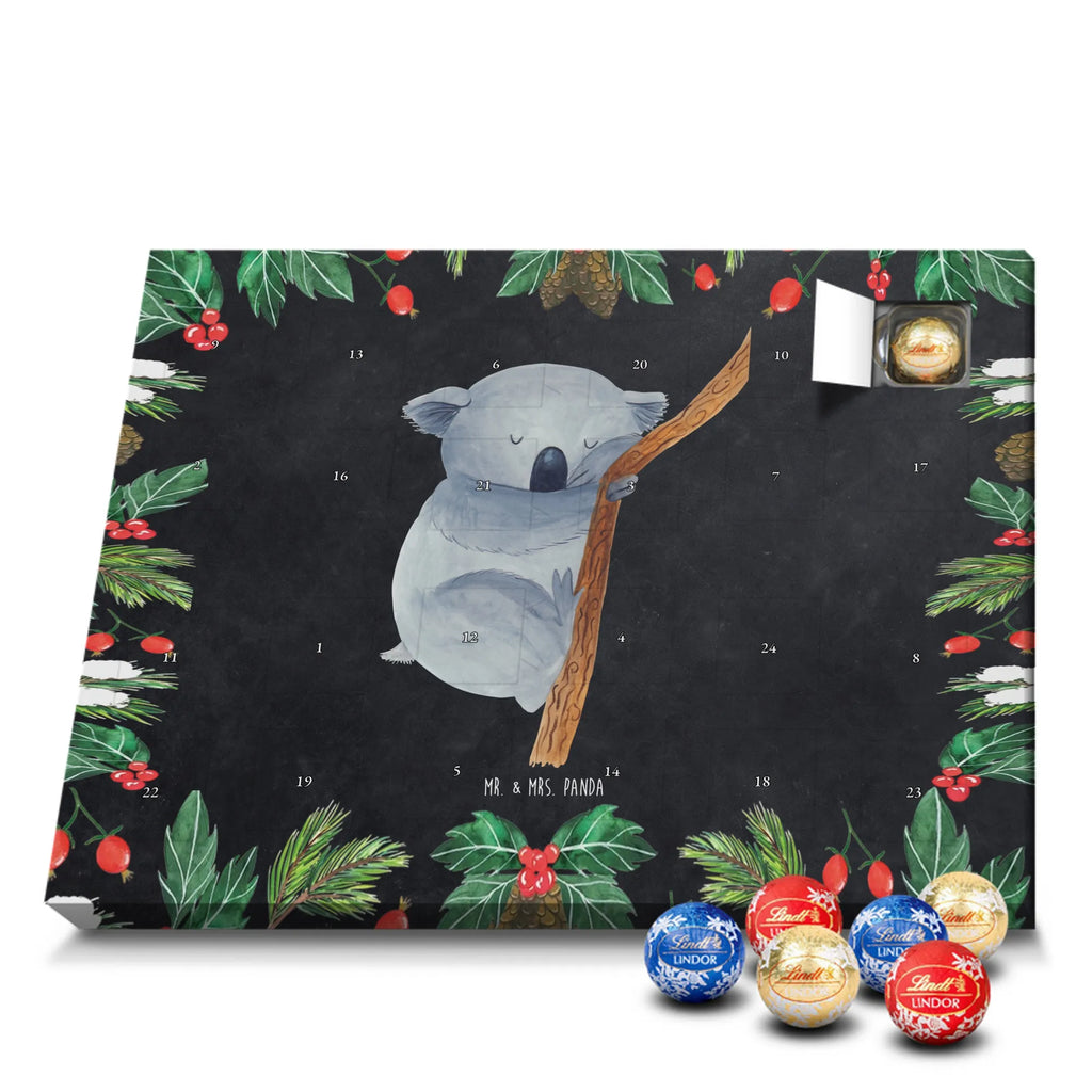 Chocolate advent calendar koala gift ideas, gifts, small animals, good mood, cute, funny sayings, cute animal motives, hand drawn, special gifts, card, animal lover, dream, bedroom, dreamland, sleeping, koala bear