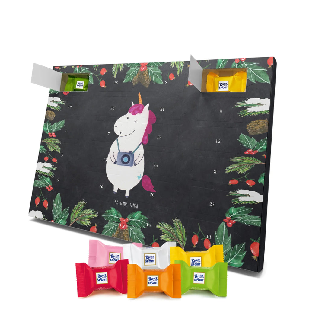 Chocolate advent calendar unicorn photographer Holiday, Photography, Photographer, Camera, Photographer gift, Traveler gift