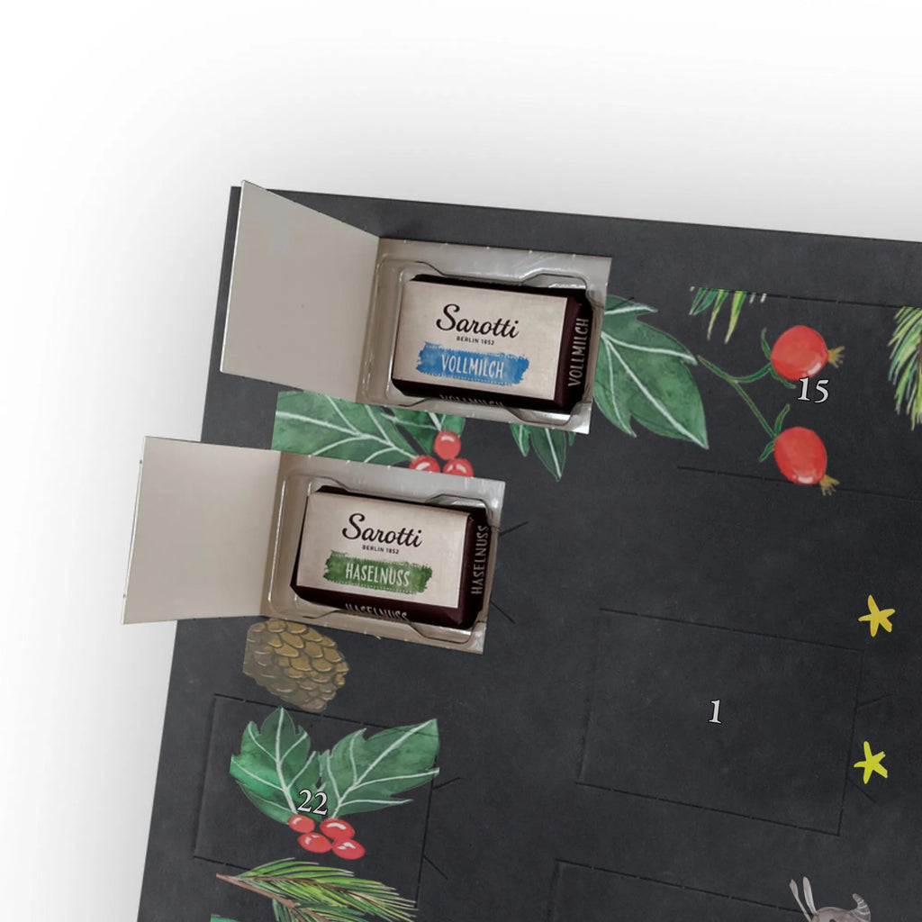 Chocolate advent calendar Bear & Ladybird campfire cuddly toy, teddy bear, Campfire