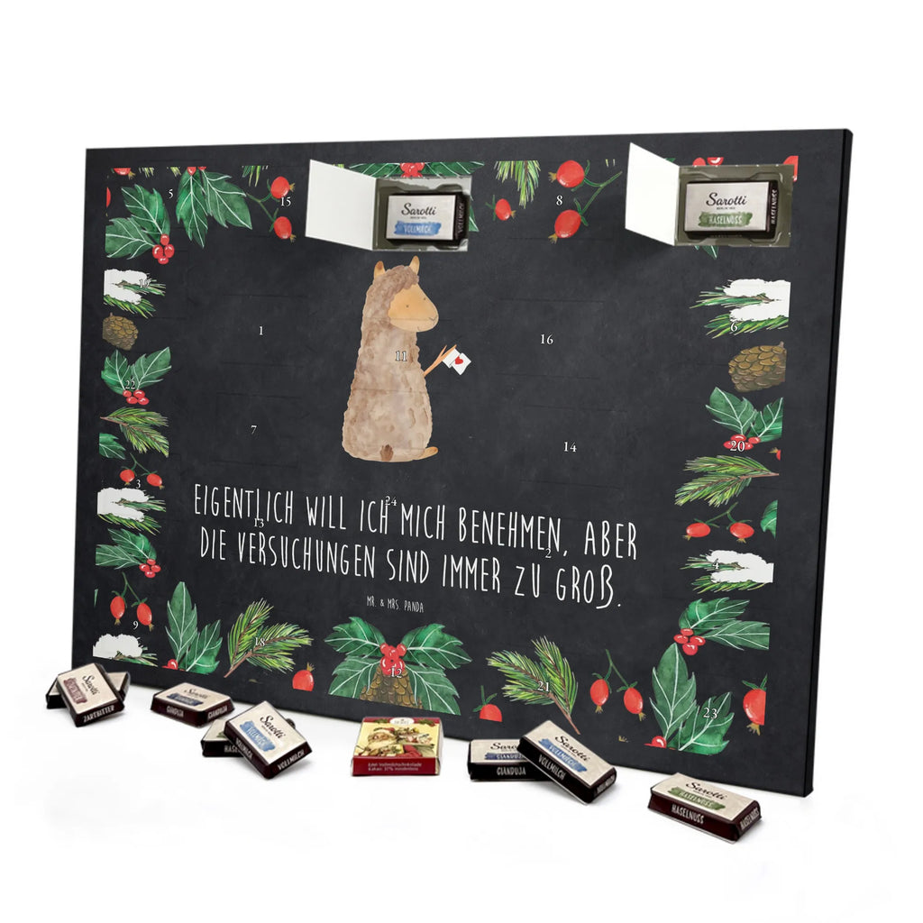 Chocolate advent calendar alpaca banner pako, camel, llama, animal, alpaca, favourite animal, Peru, alpacas, Alpaca, llamas