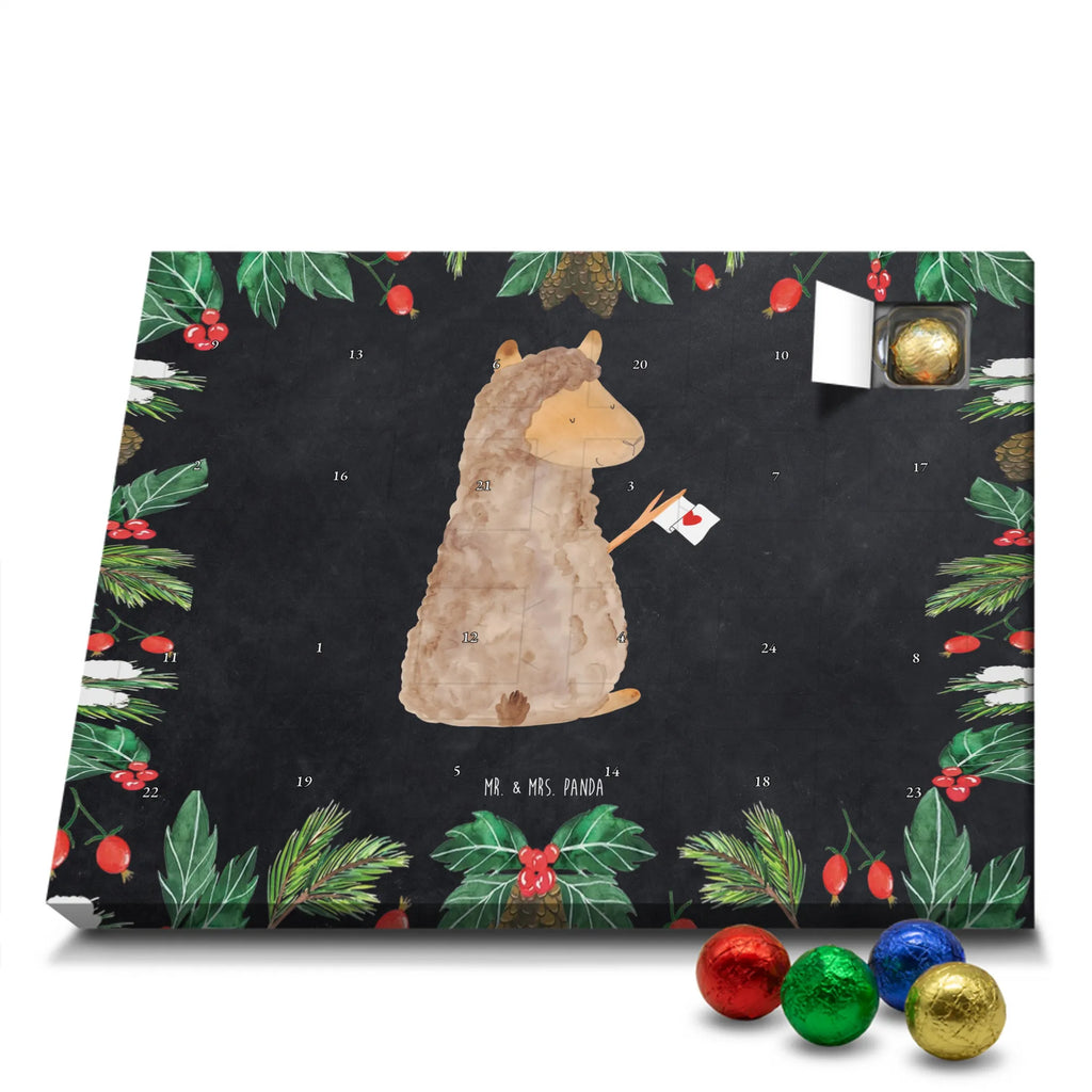 Chocolate advent calendar alpaca banner pako, camel, llama, animal, alpaca, favourite animal, Peru, alpacas, Alpaca, llamas