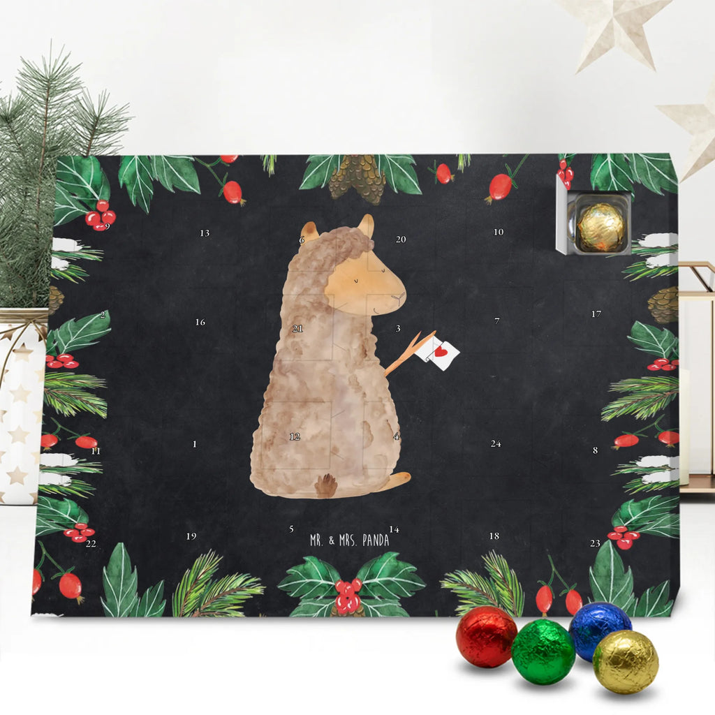 Chocolate advent calendar alpaca banner pako, camel, llama, animal, alpaca, favourite animal, Peru, alpacas, Alpaca, llamas