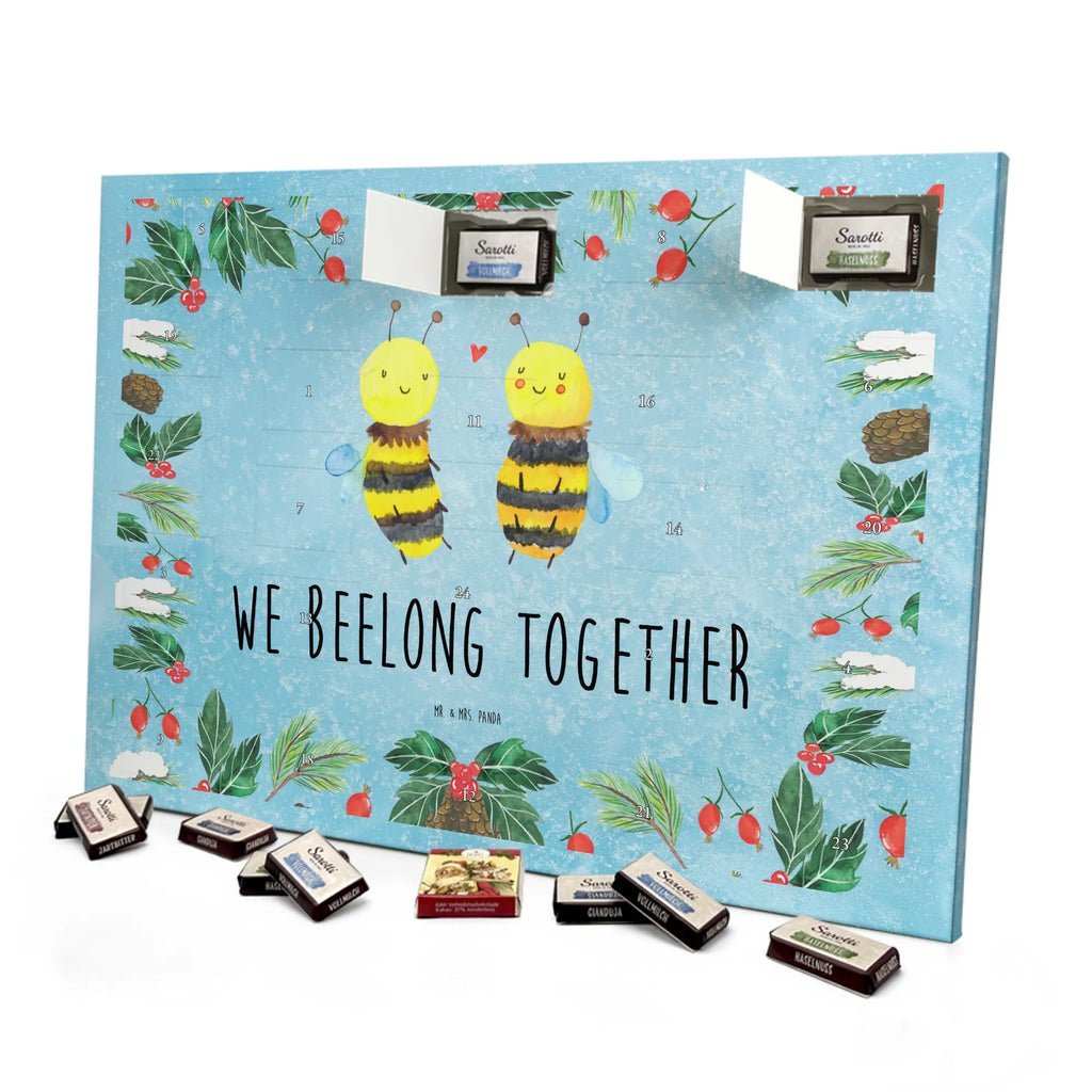 Chocolate advent calendar bee In love bumblebee, wasp