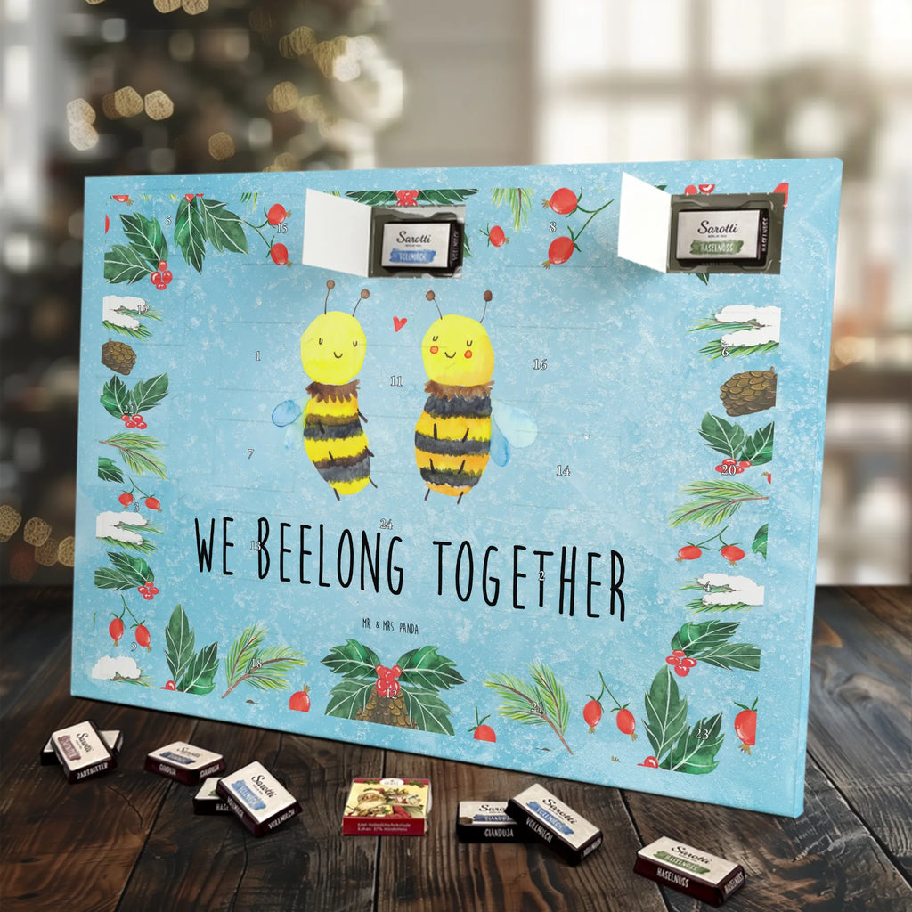 Chocolate advent calendar bee In love bumblebee, wasp